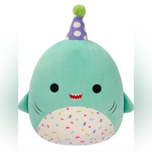 Sharon the Teal Shark Squishmallow